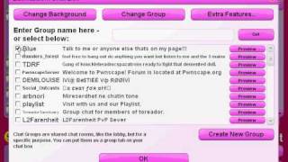 Tabbing an xat chat