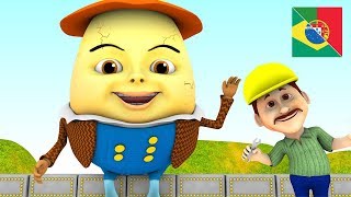 Humpty Dumpty | Poesia Infantil | Rimas Para Crianças | Canções Préescolares