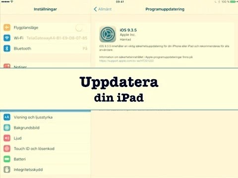 uppdatera safari gammal ipad