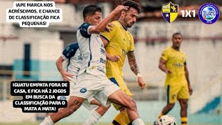 Iape 1X1 Iguatu - Brasileirão Série D 2026 | 8° Rodada.
