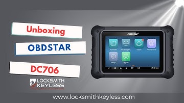 Unboxing - OBDSTAR DC706