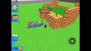 Roblox Toy Defense Beating Wave 21 screenshot 3