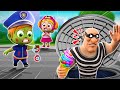 Police officer song  baby police turn into a zombies  baby songs  kids song  nursery rhymes