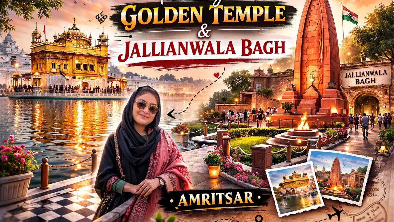 Found Peace & Pain in Amritsar... 😱😱 Golden Temple & Jallianwala Bagh Full Tour