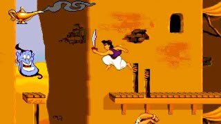 ALADDIN Video Game Level 1 (1993) Sega Genesis - Disney screenshot 4