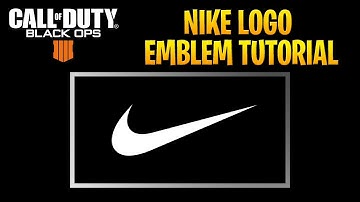 Black Ops 4: EASY NIKE Emblem Tutorial