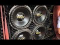 FIRST PRIDE SUBWOOFERS IN THE COUNTRY!? TAPOUT BASS DEMOS! **CRAZY FLEX**