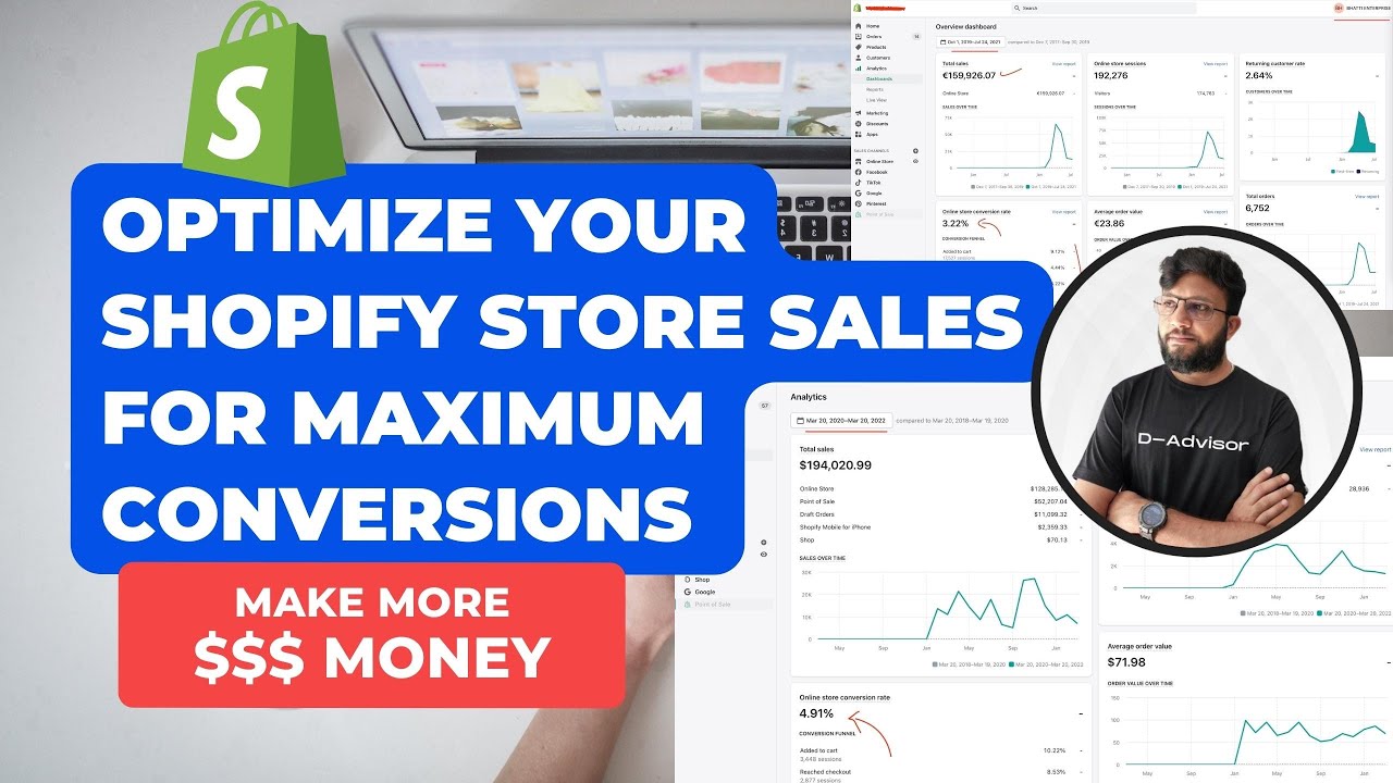 How To Optimise Your Shopify Store Sales For Maximum Conversions | Make ...