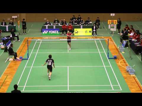 11日本リーグ宮城 岐阜トリッキーパンダース対七十七銀行シングルス1 3 Youtube