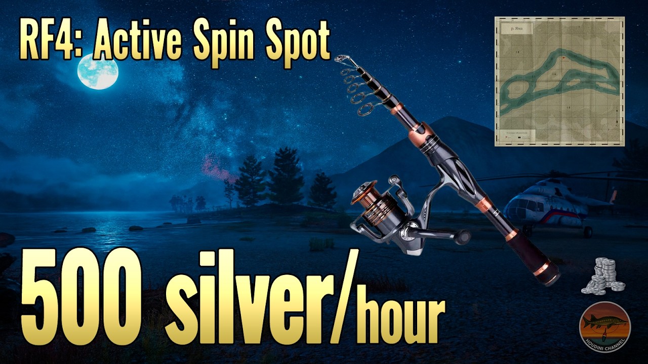 Flying Collar Rig Rf4 🎣 RF4 Yama River Spinning — 500 Silver/Hour | Lure, Rig Setup ...