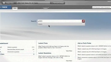 SureTrack Repair Information Resource Demo Video