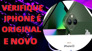 COMO SABER SE O IPHONE E ORIGINAL E NOVO - CHECAR QUALQUER IPHONE - 2022