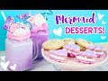 How to Make Mermaid Desserts (Freakshakes, Macarons, and Cookies)! 💕🐠
