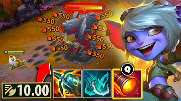 NEW 10.00 ATTACK SPEED URF TRISTANA