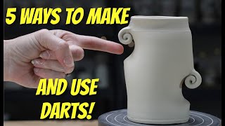 5 Easy Ways to Make Darts on Pottery