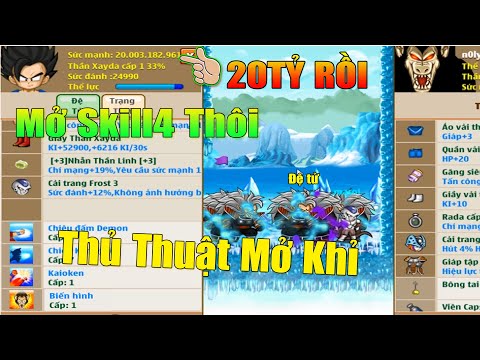 [NRO] Mở Skill4 Đệ Tử ... Test Thủ Thuật Mở Skill Biến Hình Khỉ