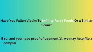 Infinity Forex Funds : A Flat Out Stock Market Trading Scam!!!