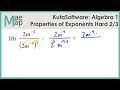 Properties of Exponents Quiz