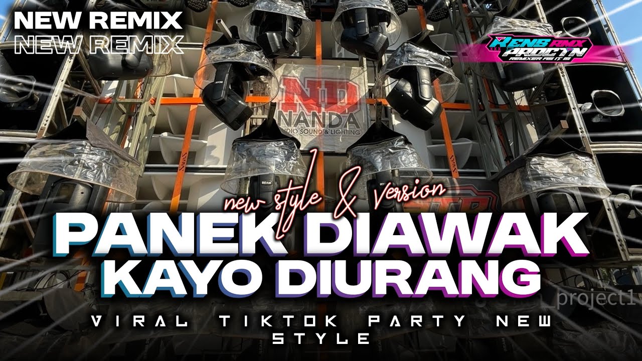 DJ PANEK DIAWAK KAYO DIURANG LAGU MINANG VIRAL 2025 BY REN'S RMX PRDCTN