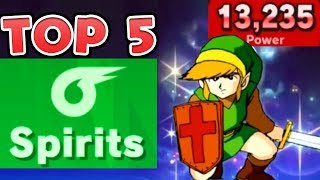Top 5 STRONGEST Spirits in World of Light! Super Smash Bros Ultimate's Best Primary Spirits