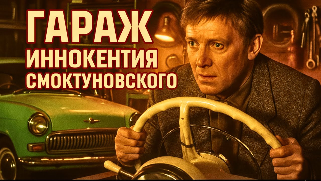 Вот какие автомобили были у Иннокентия Смоктуновского!