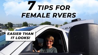 7 Questions Female RV Newbies Need Answered!