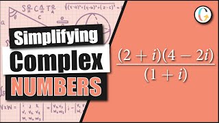 How to Simplify Complex Numbers: ((2 + i)(4 - 2i))/(1 + i)