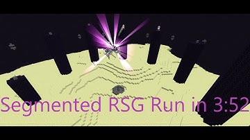 Minecraft 1.16 Segmented RSG Speedrun in 3:52