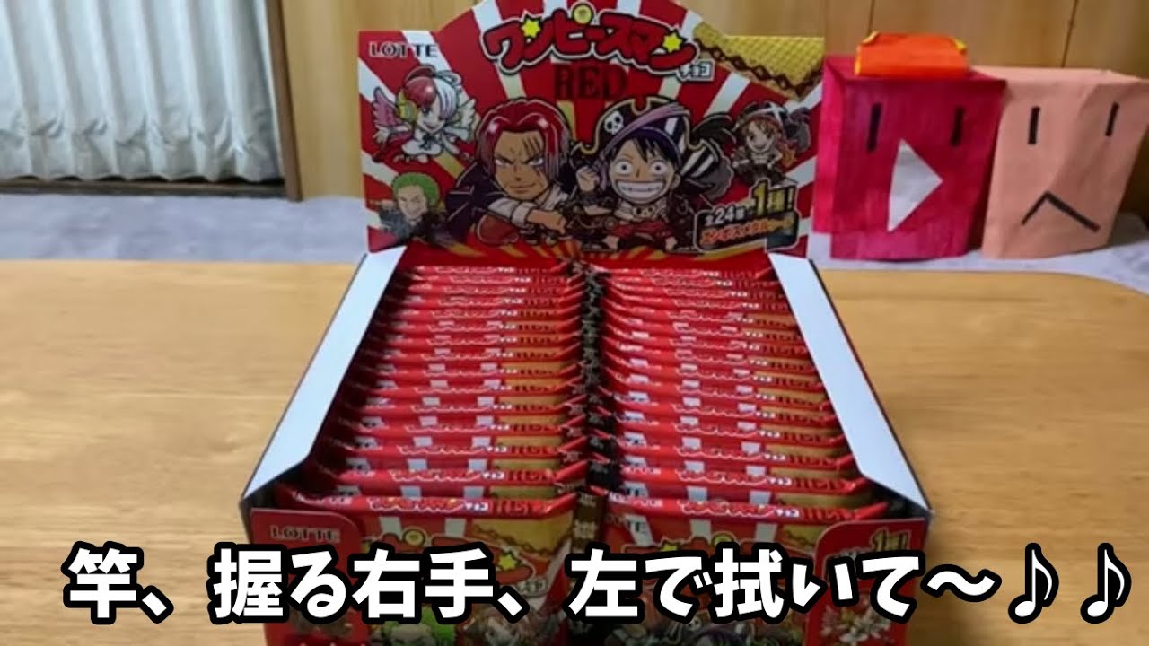 下ネタしか言わないワンピース開封動画