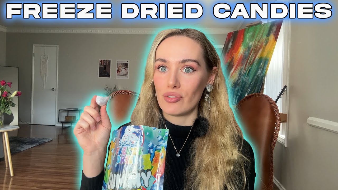 I Try Freeze Dried Candies For The First Time!!! - YouTube