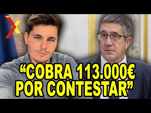 Patxi López SE ACOJONA y HUYE de Vito Quiles en el Congreso