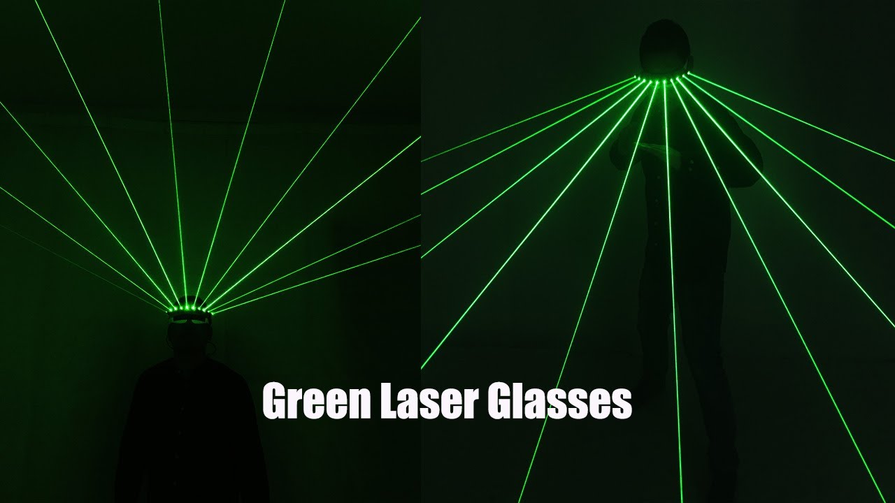 532nm Green Laser Gloves Vortex Effect Stage Laser light DJ Party