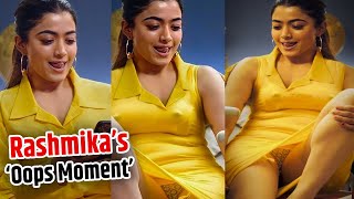 Rashmika Mandana in yellow dress becomes victim of &#39;Oops Moment&#39; | BB News