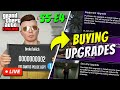 GTA Online BROKE TO RICH Live Stream (S5E4) | BUYING UPGRADE TO BOOST INCOME