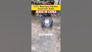 CCTV pipeline inspection robot K22 #crawler #chinatechnology