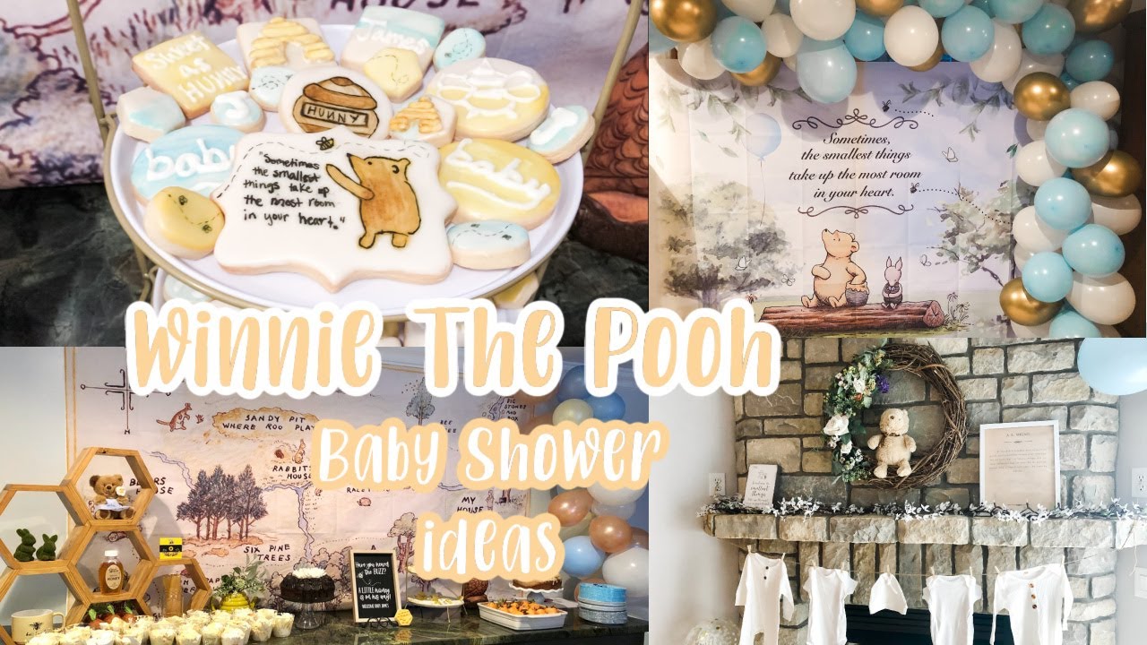 Classic Winnie the Pooh Baby Shower