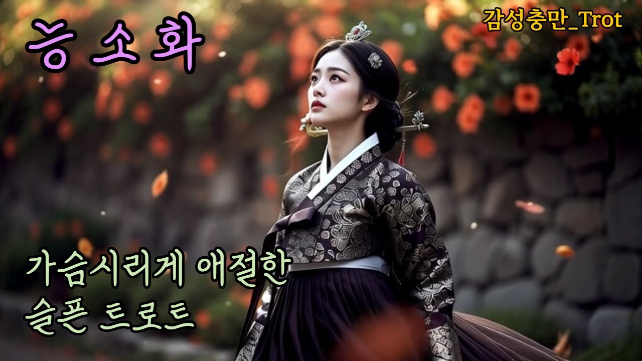 가슴 시리게 애절한 슬픈 트로트_능소화 