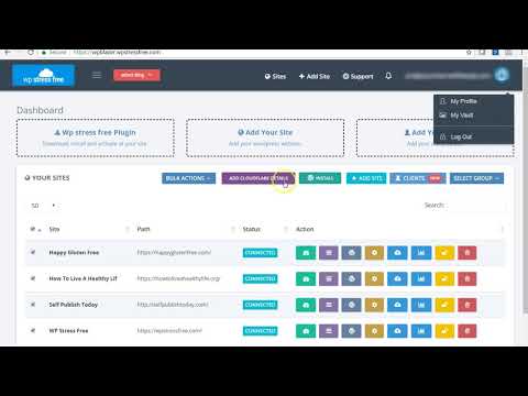 Using Bulk Actions in WP Stress Free Plugin