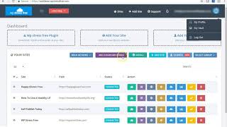 Using Bulk Actions in WP Stress Free Plugin