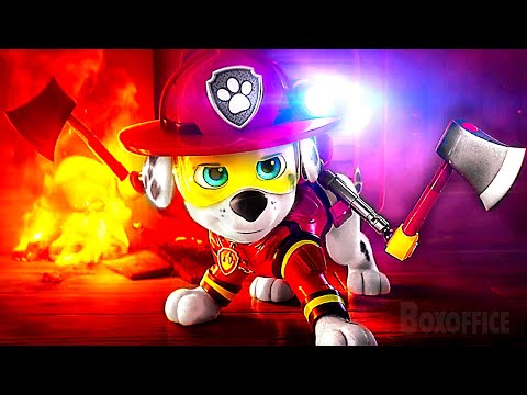 Marshall rettet ein SÜSSES Kätzchen von einem brennenden Boot | PAW Patrol: Der Dino Film