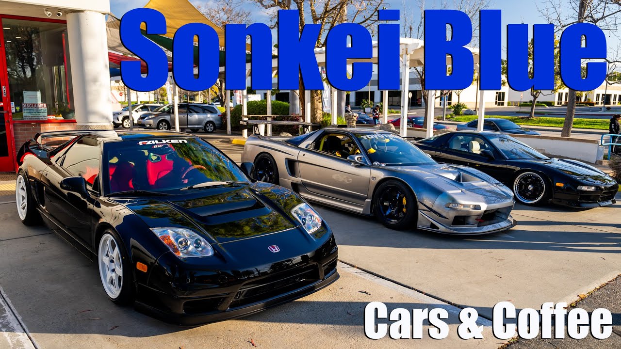 NSXs and Other JDMs Plus More | Sonkei Blue Cars & Coffee Meet - YouTube