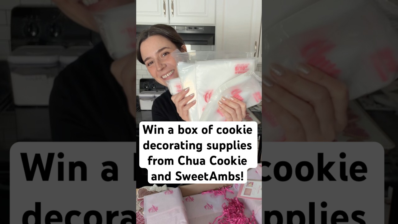 Enter the decorating contest in the Cookie Art Club!💗 