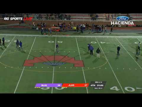 McAllen High School Vs La Joya Juarez Lincoln Football Week 10