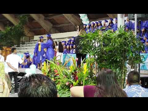 Niece Mele-Fatai's Hilo High School graduation May 2018