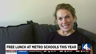 Free lunch at Metro schools this year