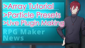 Particle Effect Presets, And Random Dungeon Generator Without Plugins | RPG Maker News #129