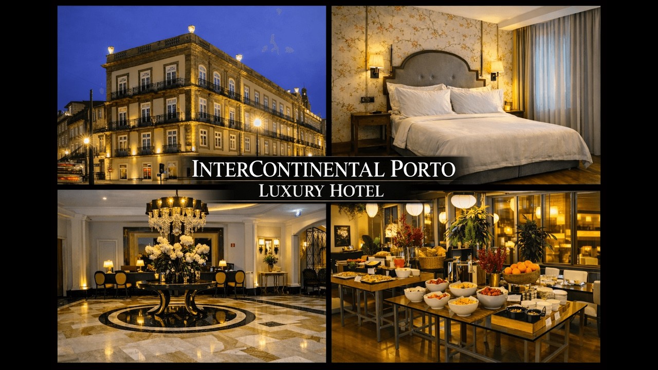 INTERCONTINENTAL PORTO HOTEL (PORTUGAL) - CLASSIC KING ROOM WITH VIEW OF THE HISTORIC CENTER