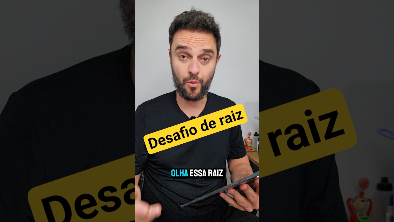 Desafio de raiz quadrada #matematica