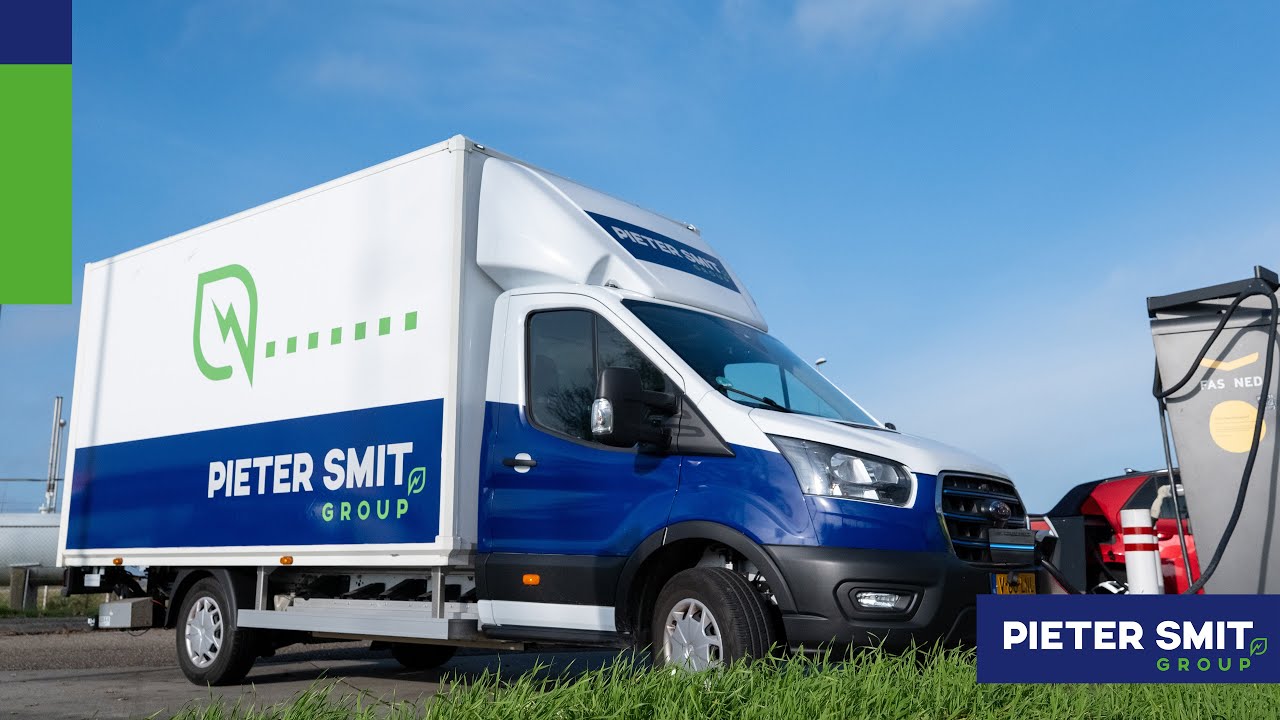 Electric Boxvan on the road with Jakop Ahlbom Company