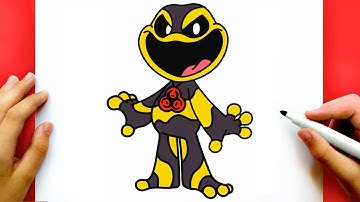 How to Draw ICKY LICKY | Nightmare Critters | Poppy Playtime 4